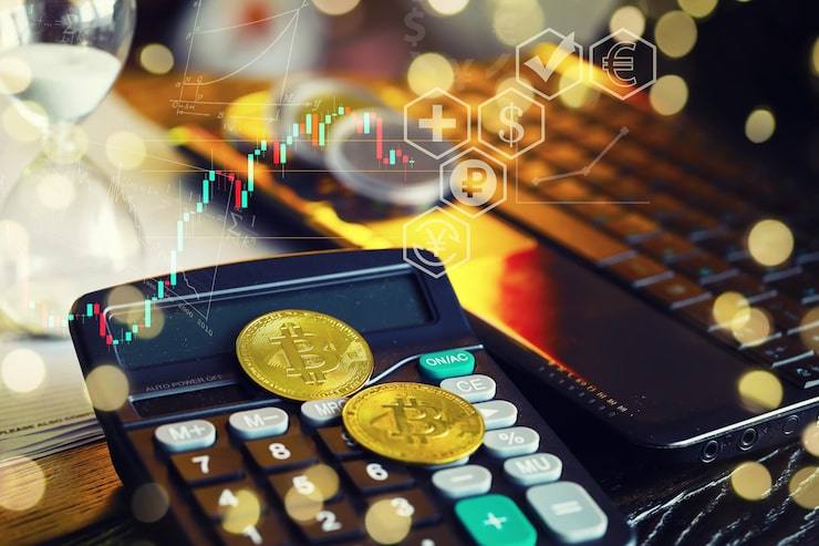 Bull Market Trend Cryptocurrency Bitcoin Stock Growth Chart Shows Strong Increase Price Bitcoin Investing Virtual Assets Investment Platform With Charts Bitcoin Coin 494741 76552
